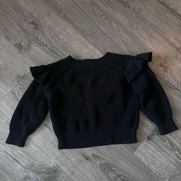 babyGap Ruffle Shaker-Stitch Sweater size 12-18 months - Picture 2 of 4